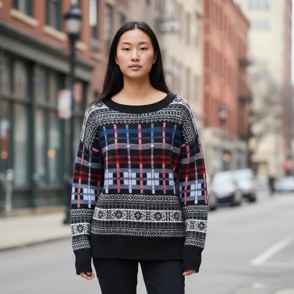 Tahari - cozy wool sweater Women's Sweater